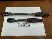 Snap-on Tools USA NEW 3/8" Drive RED Soft Grip Flex Ratchets FHF80ARD FHLF80ARD