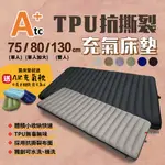 【ATC】TPU抗撕裂充氣床墊 單人/單人加大/雙人 多色可選 可水洗 機洗 寢具 耐磨 登山 旅行 露營 悠遊戶外