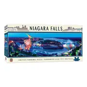 1000pc Masterpieces Puzzle City Panoramic Niagara Falls Jigsaw Play Game 33x99cm