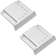 ECSiNG 2Pcs Hot Shoe Covers Replacement Compatible with Fuji X-T4 X-T3 T30 XPRO3 1 X-A2 X-E1 X-E2 X-T1 X-T10 X-T10 X-PRO2X-PRO1X70 GFX 50S Camera Hot Shoe Cover Protector Cap