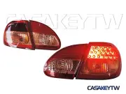 New Style Led Tail Lights Lamps RED /CLEAR For 2003 2004 05 2007 Toyota Corolla
