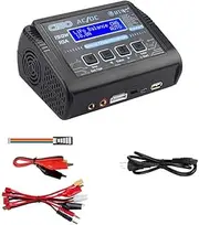 Xmipbs Intelligent Multifunction RC Hobby Lipo Battery Balance Charger 150W 10A 1-6S Compatible with NiCd Li-ion Life NiMH LiHV PB Smart Batteries