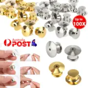 10/30/100X Backs Locking Pin Keepers Badge-Pin Locks Pin For Lapel Enamel Pins