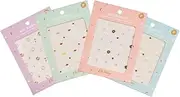 [Oh Flossy] FL030353 Nail Stickers (Pack of 4)