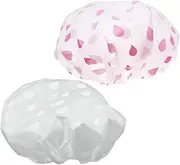 minkissy 6pcs Bath Hat Bathing Accessories Shower Cap Medium Bath Plug Bath Mats for Bathroom Shower Liner Shower Hat Women Large Shower Cap Waterproof Women Waterproof Shower Mat Reusable
