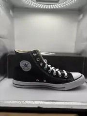 New Converse All Star High Top Black White Sneakers Mens 9 Womens 11 Shoes