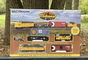 New BACHMANN Midwest Limited Complete HO SCALE Electric FREIGHT TRAIN SET EMD F7