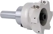 C20 FMB27 Collet Chuck Holder BAP400R 80 27 6 Flute Cutter APMT1604 Milling Inserts High Precision Strong Rigidity Surface Smooth Right-angle Reducer Low Cost Durable for CNC