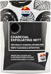 CHARCOAL EXFOLIATING MITT