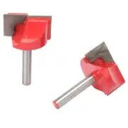 9PCS Bottom Surface Planing Cleaning Milling Cutter Router Bit Flat End CNC
