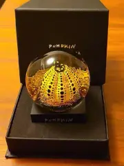Yayoi Kusama Snow Dome Yellow Pumpkin Snow globe pumpkin NEW From Japan
