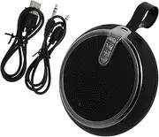 Angoily 1pc Pluggable Outdoor Portable Soundbox Computer Speaker for Outdoor Waterproof Loudspeaker