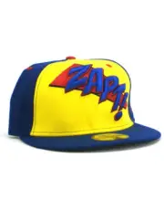 New Era Cyclops Zapt! 59fifty Custom Fitted Hat Size 7 X-Men Yellow Blue NWT
