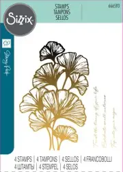 Sizzix Cosmopolitan Clear Stamp Set By Stacey Park 4/Pkg-Inspire