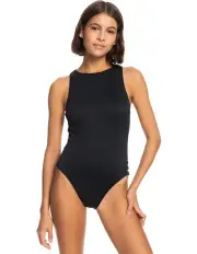 [Roxy] Love The Rocker One One Piece Swimsuit in Black