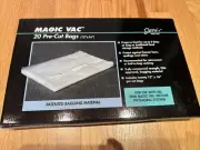 Deni Magic Vac 20 Pre-Cut Bags 12" x 16", Model# 1767, Made in Italy