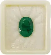 [JAGDAMBA GEMS] 12.25 Ratti Natural Certified Emerald Panna Green Loose Gemstone, Natural Emerald Panna Loose Gemstone, Emerald, Natural Emerald Panna Loose Gemstone, Emerald