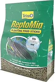 Tetra ReptoMin Floating Food Sticks for Aquatic Turtles, Newts and Frogs
