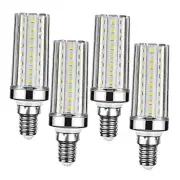 16W E12 LED Corn Bulbs Candelabra LED Bulb(4 Pack)- 2835 SMD 80 LEDs 150 Watt