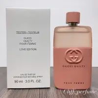 在飛比找蝦皮購物優惠-【克里夫香水店】Gucci 罪愛蜜戀女性淡香精90ml (T