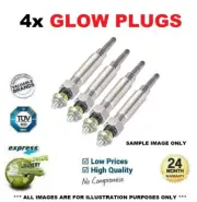 4x GLOW PLUGS for HONDA ACCORD VII Tourer 2.2 i-CTDi 2004-2008