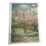 NEW The Pink Peach Tree Vincent Van Gogh Funnybox 1000 pc Wooden Jigsaw Puzzle