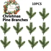 Artificial Plants Xmas Tree Decoration Pine Needles Branch Fake Cypress Leaf
