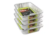8PK Lemon & Lime Foil Tray 37cm Shelf Ready Household Kitchen Oven BBQ Cookware