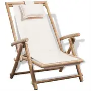 Outdoor Deck Chair Bamboo