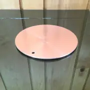1/8” Thick Pure Copper Heat Diffuser 7” Round Stove Topper Defrost Plate
