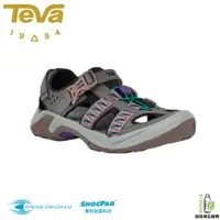 在飛比找樂天市場購物網優惠-【TEVA 美國 女 Omnium W 護趾涼鞋《階梯紫灰》