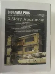 Dioramas Plus - 3-Story Apartment DP12 1/35 Model Scenery Wargaming