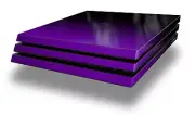 Skin for PS4 Pro Console Smooth Fades Purple Black