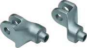 Kuryakyn Splined Front Peg Adapter Triimph Fits Bonneville Silver