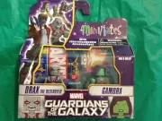 MINIMATES MARVEL-GUARDIANS OF THE GALAXY DRAX THE DESTROYER & GAMORA