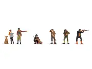 Noch 15059 HO Scale 1:87 Figures: Hunters and Foresters - New