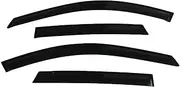 Window Visor Vent Shade Sun Rain Deflector Guard Compatible for Honda Civic 10th Gen 2016 2017 2018 2019 Side Window Deflectors YCSUNZ 4pcs