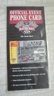 35th Bathurst 1000 (1997) AMP - $20 Phone Card - Australia - Racing Motorsports