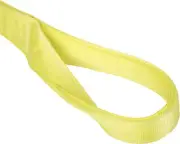 Mazzella EE1-903 Nylon Web Sling, Eye-and-Eye, Yellow, 1 Ply, 10' Length, 3" ...