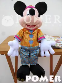 在飛比找Yahoo!奇摩拍賣優惠-☆POMER☆香港迪士尼樂園 絕版正品 米奇 猴年 中國風 