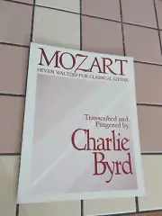 Charlie Byrd Mozart 7 Waltzes Extremely Rare Jazz Guitar Book