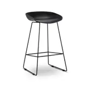 Replica Set of 2 Black Hee Welling Hay Barstools