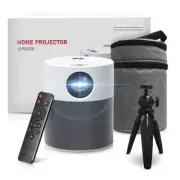 Native 1080P Smart Projector Android 9.0, 4K Supported WiFi Bluetooth Projector