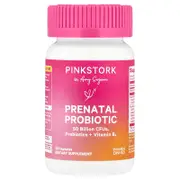 Pink Stork, Prenatal Probiotic + Vitamin B6, 30 Capsules