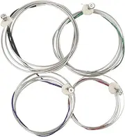 YaSao BD102 4-String Double Bass String Set Steel-Nickel Winding String Rust-Resistant Durable String for Double Bass (4 Pcs)