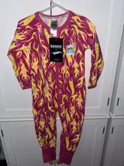 BONDS x Hot Wheels Wondersuit Flames Pink Size 1 BNWT RARE