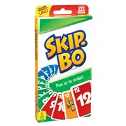 Mattel Games Skip Bo Card Sequencing Number Game Kids/Child 7y+ Family Fun Toy