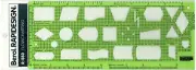 Berol Rapidesign Template - Flowcharting - R-550