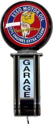 Massive ESSO Motor Oil LED GARAGE Wall Sign Led Bar Lighting Light