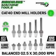 CAT40 End Mill Holder 1/2" x 9" G2.5 X High Quality CNC Tool